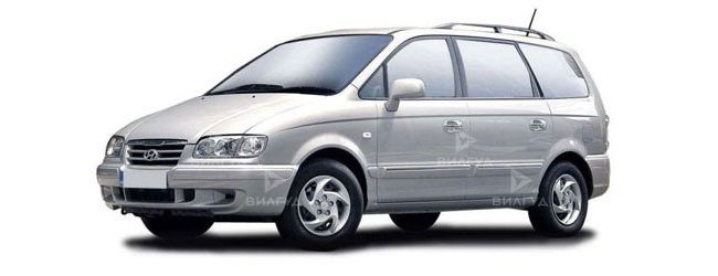 Регулировка ручного тормоза Hyundai Trajet