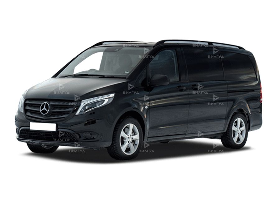 Замена троса ручного тормоза Mercedes Vito