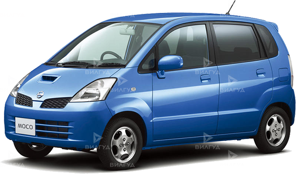 Замена ремня кондиционера Nissan Moco