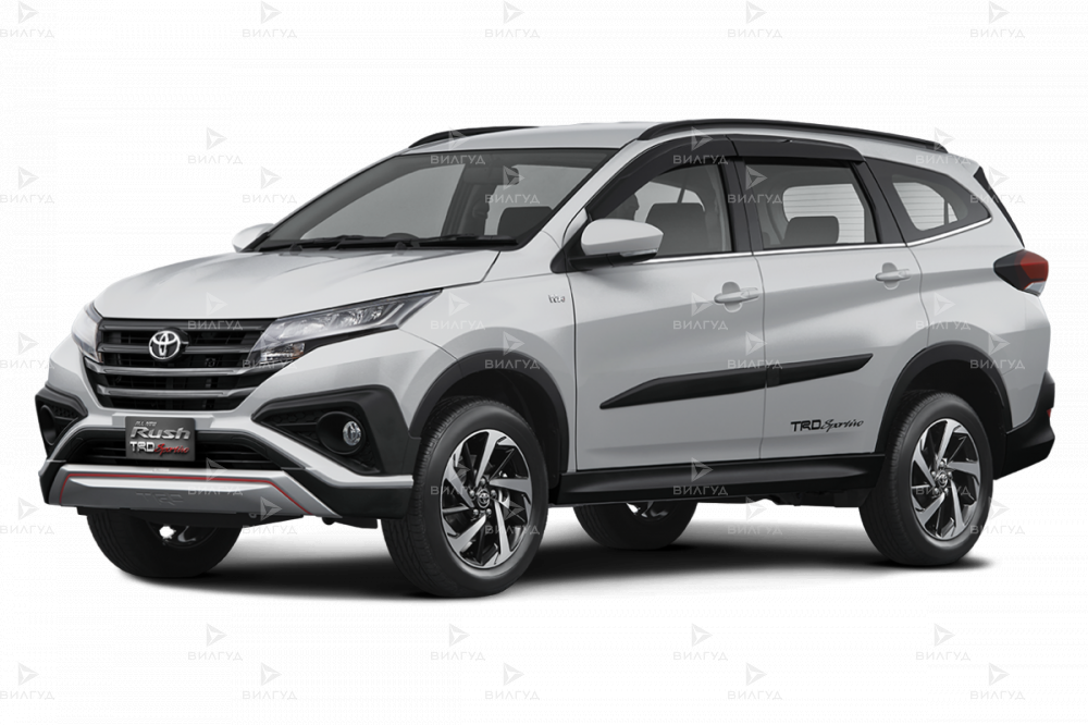 Замена аккумулятора Toyota Rush