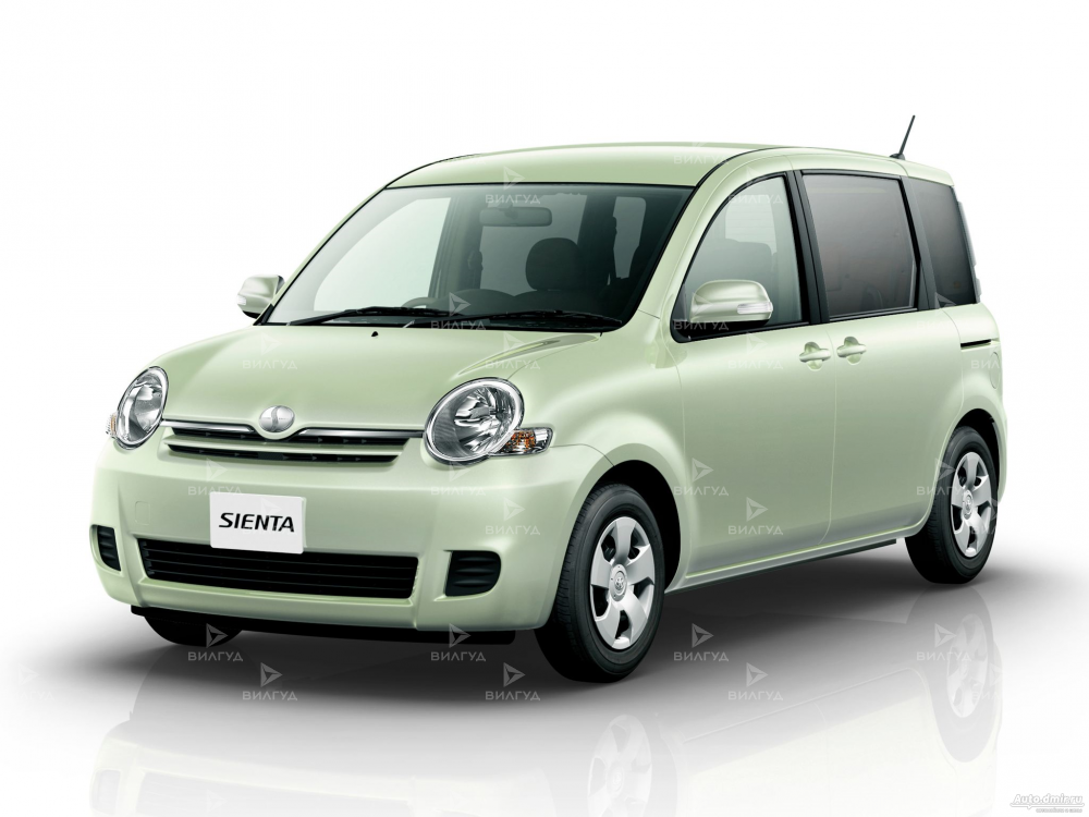 Замена переднего стабилизатора Toyota Sienta