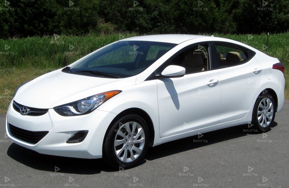 Замена подшипника передней ступицы Hyundai Elantra