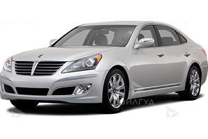 Замена пружины Hyundai Equus