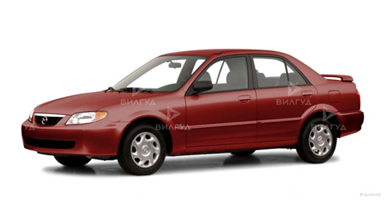 Замена задних сайлентблоков Mazda Protege Замена задних сайлентблоков Mazda Protege
