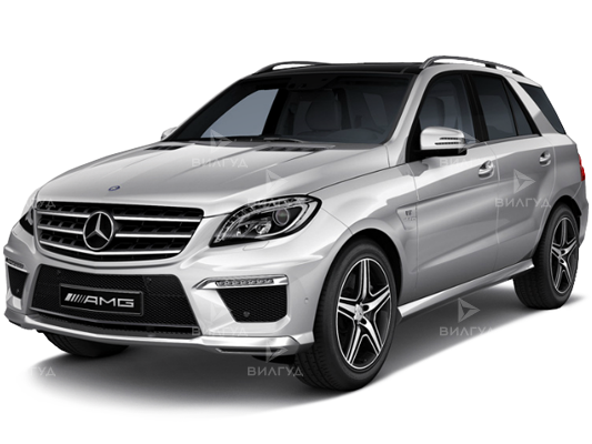 Ремонт выхлопной системы Mercedes M-klasse-amg